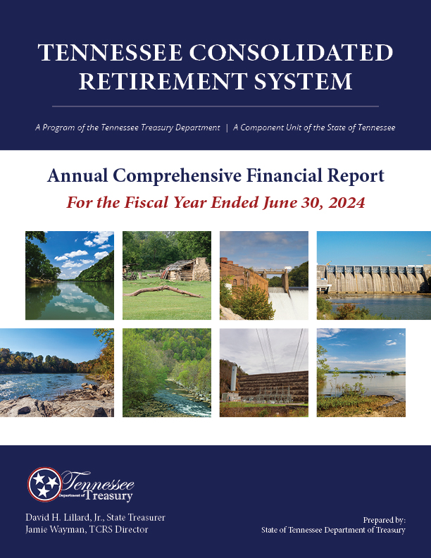 2024 TCRS Annual Comprehensive Financial Report cover